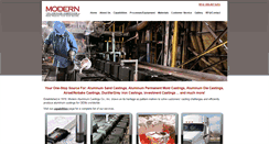 Desktop Screenshot of modernaluminum.com